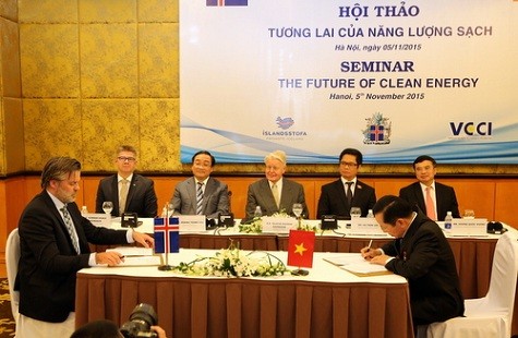 Vietnam, Iceland cooperate in clean energy