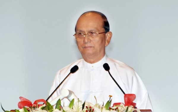 Myanmar President U Thein Sein promises to respect election results