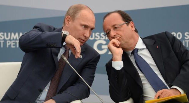 Russia, France cooperate for the first time to fight against IS