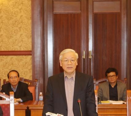 Comments on draft documents to the 12th National Party Congress discussed