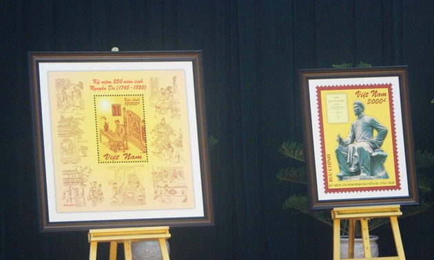 Stamp collection marking Nguyen Du’s 250th birth anniversary released