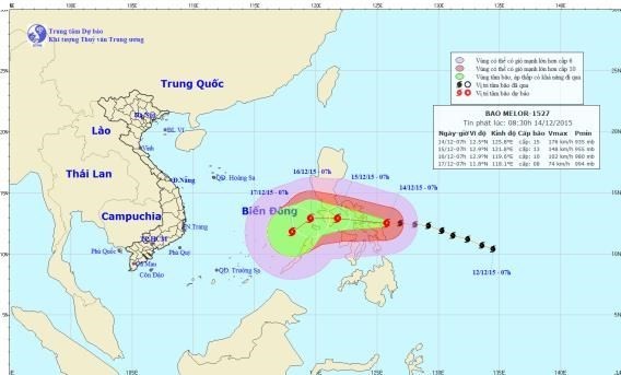 Typhoon Melor causes serious losses for the Philippines 