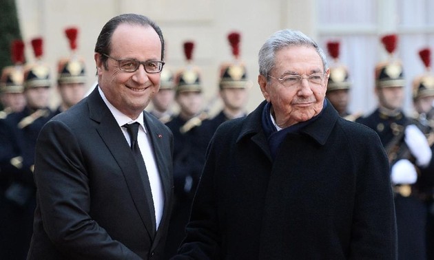 France calls on US to lift economic embargo on Cuba