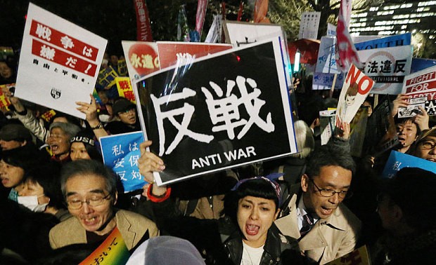Japan’s new security law comes into force