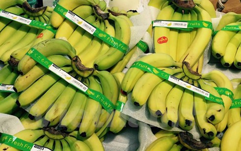 Vietnam’s bananas sold in Japan