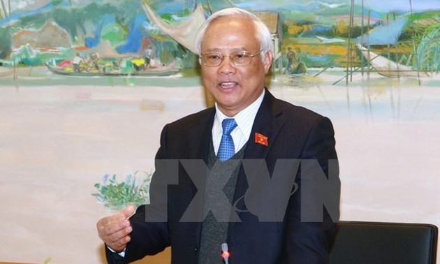 National Assembly Vice Chairman receives Lao Justice Minister
