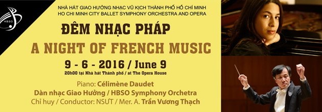"French Night Music” to delight audiences in HCM City