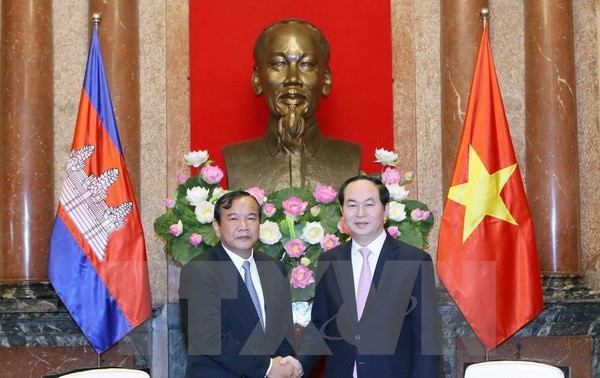President receives foreign minister of Cambodia, ambassadors of Argentina, Myanmar