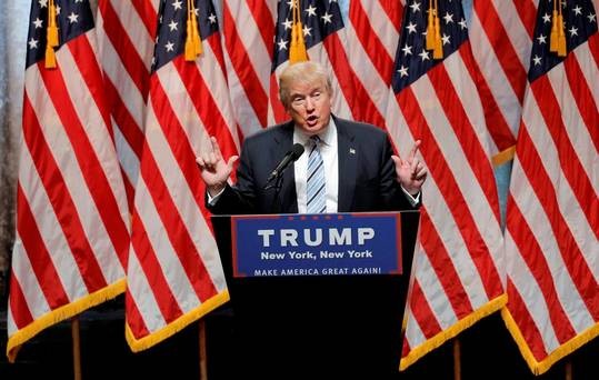 Republican Party formally nominates Donald Trump for US presidency