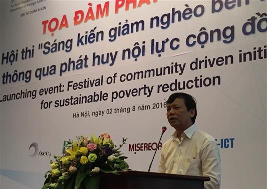 Mobilization of community efforts to ensure sustainable poverty reduction