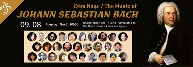 Music of JS Bach to enthrall HCM City audience
