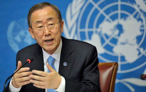 UN chief expresses concerns over vehicle related deaths