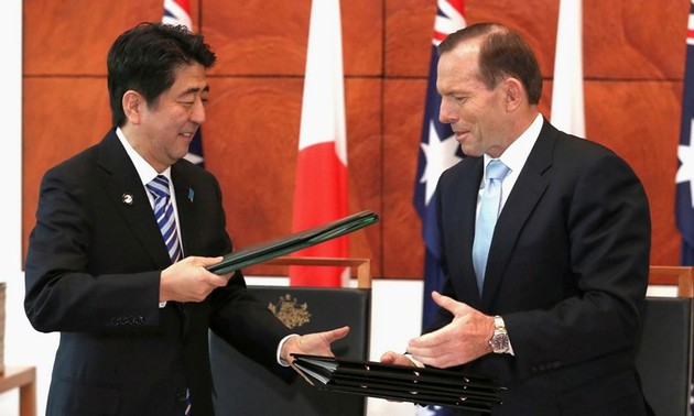 Japanese Prime Minister visits Australia