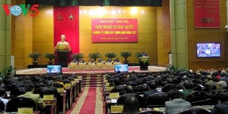 Party building organization sector convenes national conference
