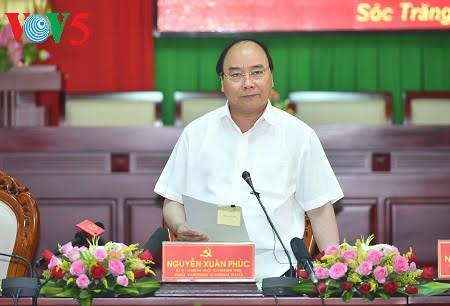 PM Nguyen Xuan Phuc attended the 25th anniversary of Soc Trang province re-establishment ceremony