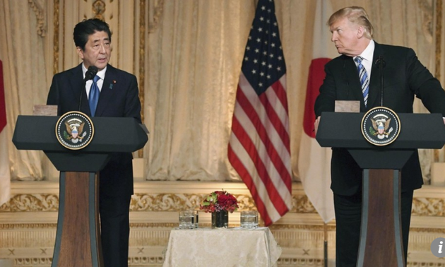 Japan hopes to arrange Abe-Trump talks before US-North Korea summit