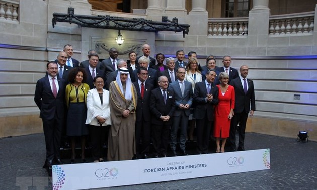 G20 ministers promise to cooperate on global issues