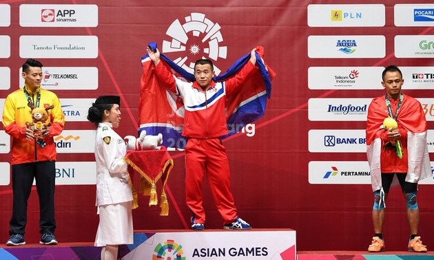 Vietnam wins first silver medal at ASIAD 2018