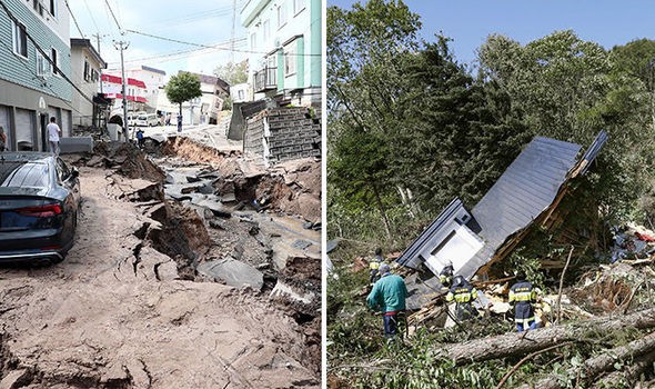 Powerful quake in Hokkaido causes large amount of casualties