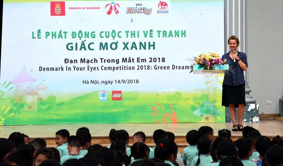 Denmark’s painting competition for Vietnamese children kicks off