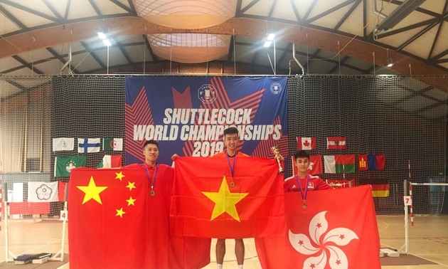 Vietnam wins two golds at 2019 Shuttlecock World Championships