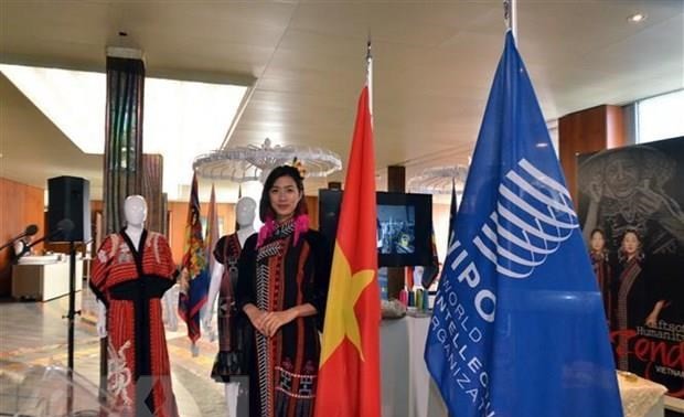 Vietnam silk, brocade exhibition underway in Geneva