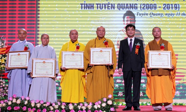 Tuyen Quang province Buddhist Sangha celebrates 10th anniversary