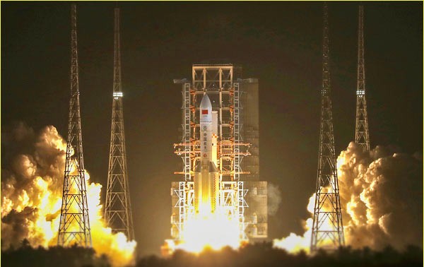 China launches its largest carrier rocket