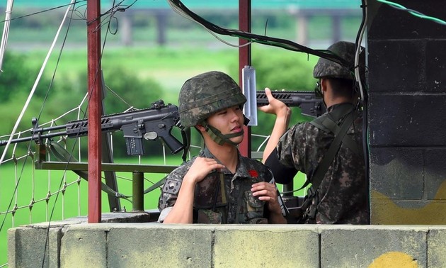 South Korea reports gunshots at DMZ