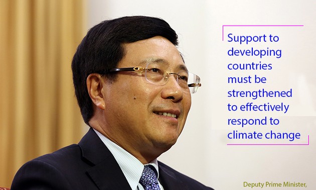 Vietnam works with international community in climate change response