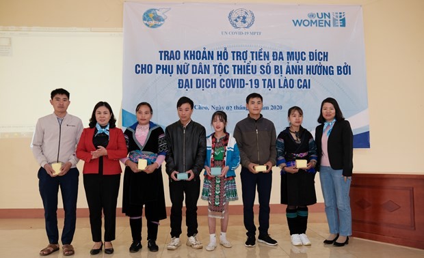 UN Women provides 61,000 USD to poor households in Lao Cai