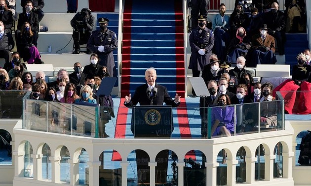 Joe Biden, sworn in as 46th US president and delivers message of unity