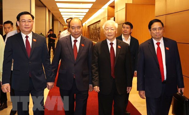 Leaders of foreign countries extend congratulations to the new leaders of Vietnam