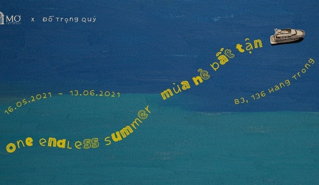 A trip through childhood in Do Trong Quy’s “One endless summer” exhibition