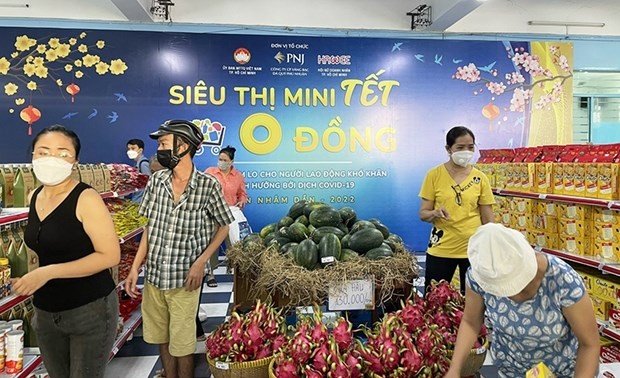 Zero-dong minimart chain launched to support people in need