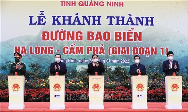 PM inaugurates major construction projects in Quang Ninh