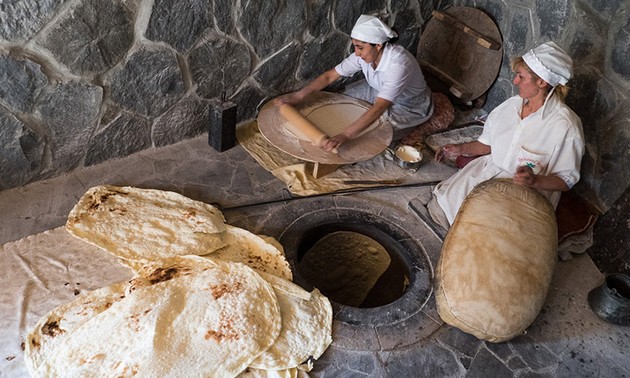 Lavash bread, the symbol of Armenian cuisine