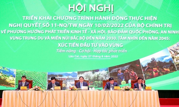 PM Pham Minh Chinh chairs development conference for northern mountainous, midland regions