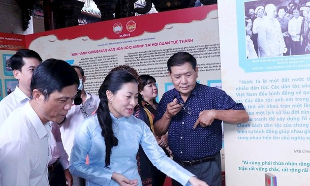 Ho Chi Minh Cultural Space opens in Chinese community venue