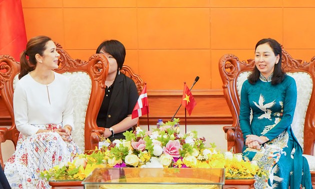 Danish Crown Princess visits Ha Nam province