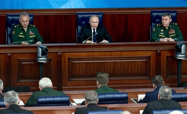 Putin says Russia wants to end conflict in Ukraine through diplomacy
