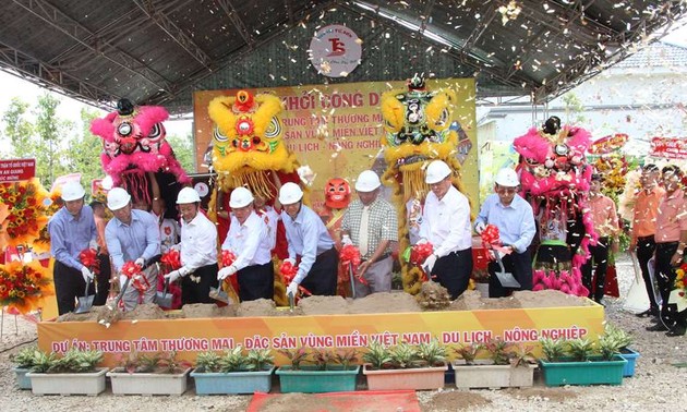 Work starts on specialties trade centre in An Giang province