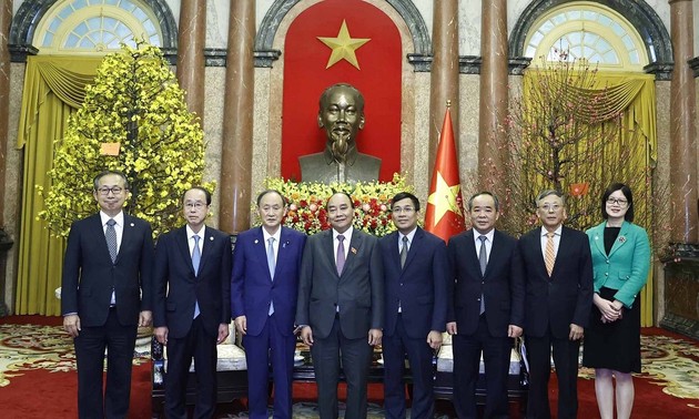 Japan is Vietnam’s extensive strategic partner for peace: President Nguyen Xuan Phuc