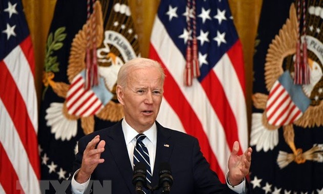President Joe Biden calls on American politicians to act responsibly