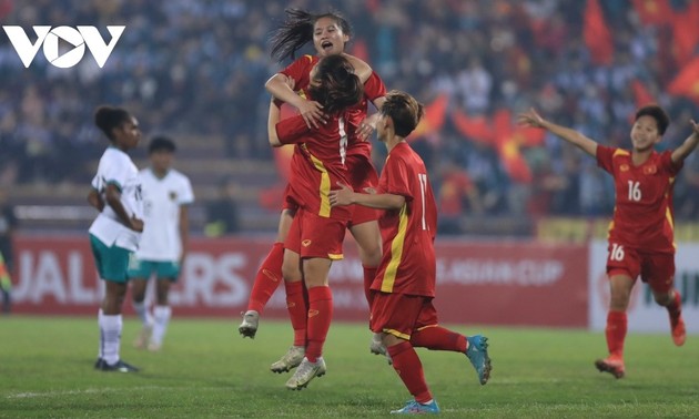 Vietnam beat Indonesia on first game at AFC U20 Women’s Asian Cup