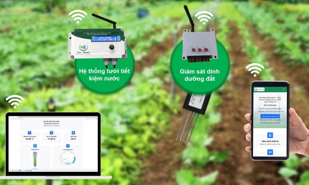 Students use tech to help farmers realize green agriculture