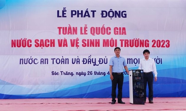 National Week for Clean Water and Sanitation 2023 launched in Soc Trang