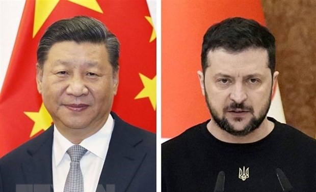 EU welcomes phone call between Chinese and Ukrainian leaders