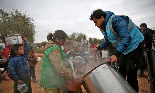 UN refugee agency says record number of people displaced