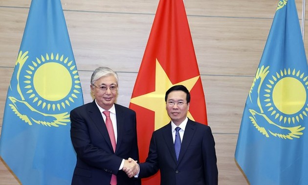 Vietnam, Kazakhstan are good friends in new development path, says President Vo Van Thuong